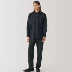 Online Muji Pantalon en mélange de fibres Washi pour homme