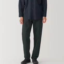 Online Muji Pantalon en mélange de fibres Washi pour homme