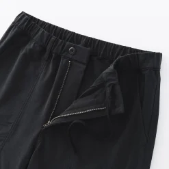 New Muji Pantalon extensible dans les deux sens à taille élastiquée pour homme