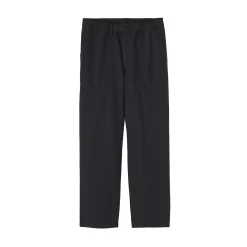 New Muji Pantalon extensible dans les deux sens à taille élastiquée pour homme