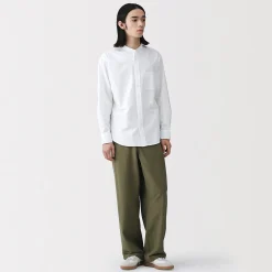 New Muji Pantalon extensible dans les deux sens à taille élastiquée pour homme