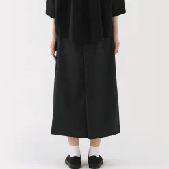Discount Muji Pantalon Hakama unisexe à double tissage