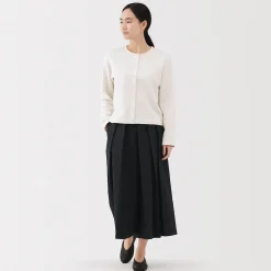 Discount Muji Pantalon Hakama unisexe à double tissage