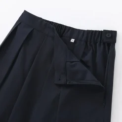 Discount Muji Pantalon Hakama unisexe à double tissage