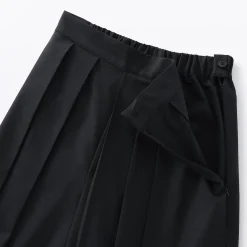 Discount Muji Pantalon Hakama unisexe à double tissage