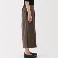 Discount Muji Pantalon Hakama unisexe à double tissage