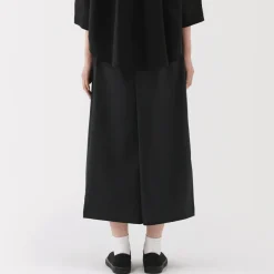 Discount Muji Pantalon Hakama unisexe à double tissage