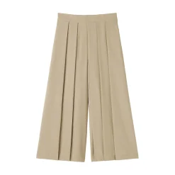 Discount Muji Pantalon Hakama unisexe à double tissage