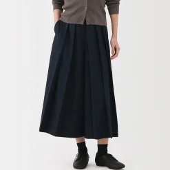 Discount Muji Pantalon Hakama unisexe à double tissage
