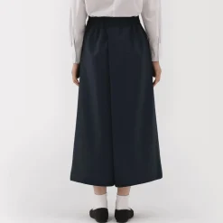 Discount Muji Pantalon Hakama unisexe à double tissage