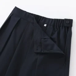 Discount Muji Pantalon Hakama unisexe à double tissage