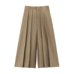 Discount Muji Pantalon Hakama unisexe à double tissage