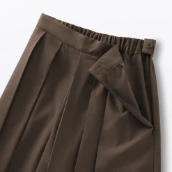 Discount Muji Pantalon Hakama unisexe à double tissage