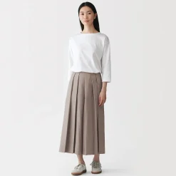 Discount Muji Pantalon Hakama unisexe à double tissage
