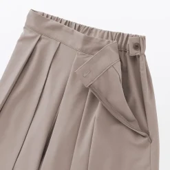 Discount Muji Pantalon Hakama unisexe à double tissage