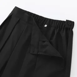 Discount Muji Pantalon Hakama unisexe à double tissage