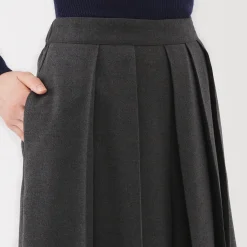 Best Muji Pantalon hakama unisexe en mélange de laine brossée