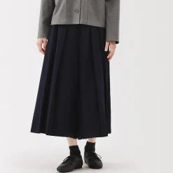 Best Muji Pantalon hakama unisexe en mélange de laine brossée
