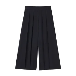 Best Muji Pantalon hakama unisexe en mélange de laine brossée