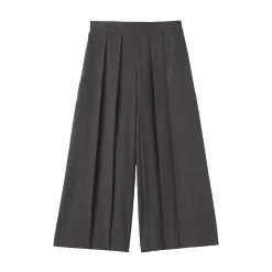 Best Muji Pantalon hakama unisexe en mélange de laine brossée