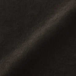 Clearance Muji Pantalon large à plis en velours côtelé mélangé kapok pour femme