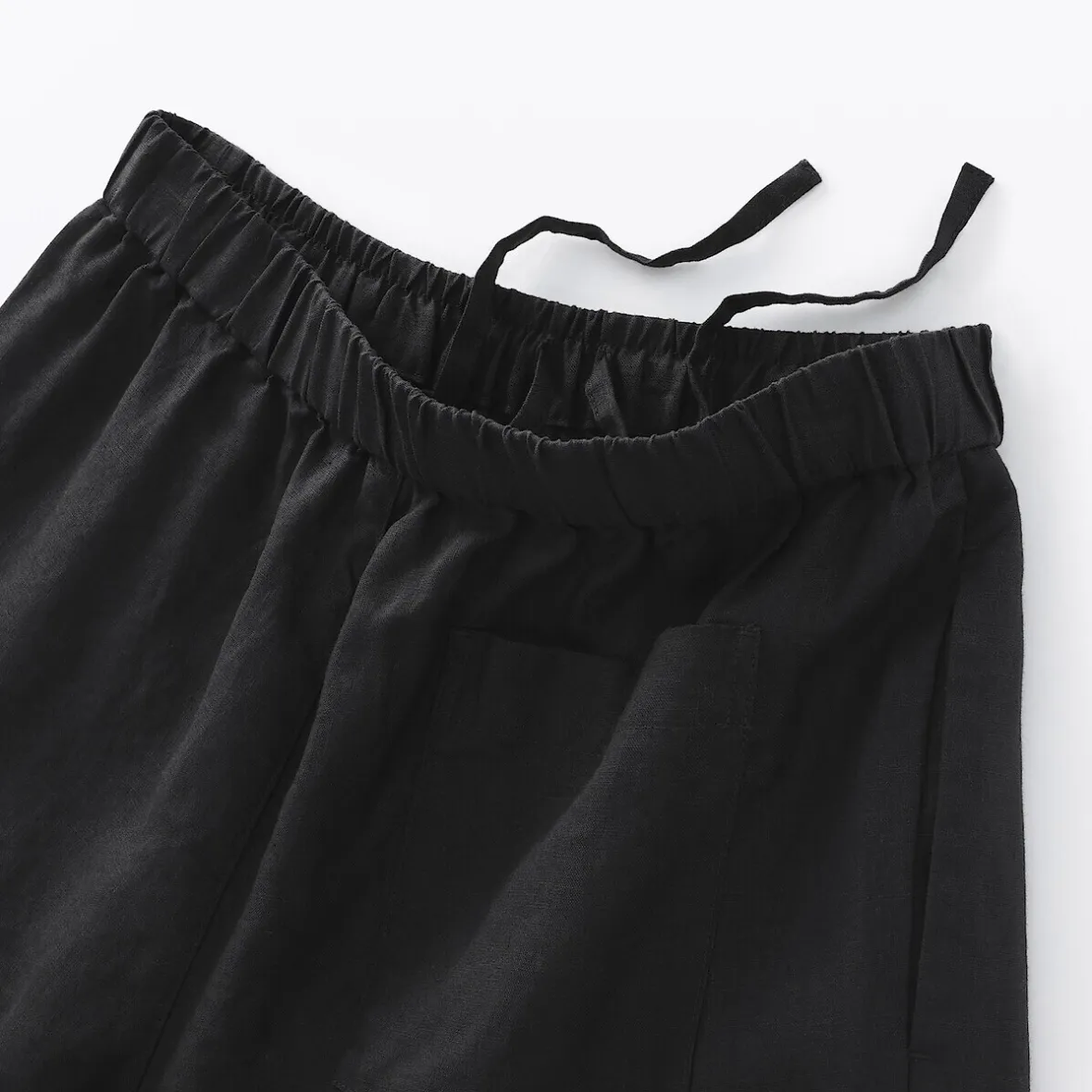 Discount Muji Pantalon large en lin lavé pour femme
