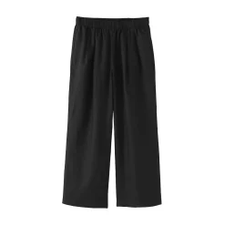 Discount Muji Pantalon large en lin lavé pour femme