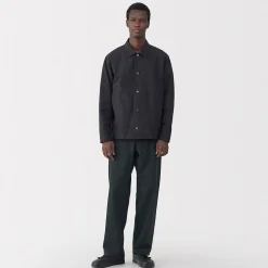 Discount Muji Pantalon large en washi sergé pour homme