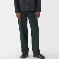 Discount Muji Pantalon large en washi sergé pour homme