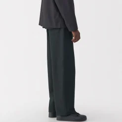 Discount Muji Pantalon large en washi sergé pour homme