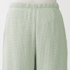 Hot Muji Pantalon long en maille ample pour femme