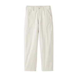 Outlet Muji Pantalon longueur cheville en coton délavé pour femme