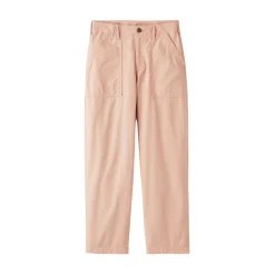 Outlet Muji Pantalon longueur cheville en coton délavé pour femme