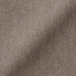 Muji Pantalon plissé ajusté en stretch brossé pour homme