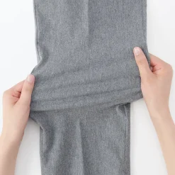 Online Muji Pantalon plissé ajusté et stretch pour homme
