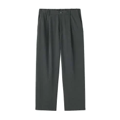 Best Muji Pantalon plissé large Quick Dry pour homme
