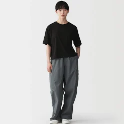 Hot Muji Pantalon utilitaire confort déperlant pour femme