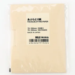 Muji Papier matifiant‐100 feuilles