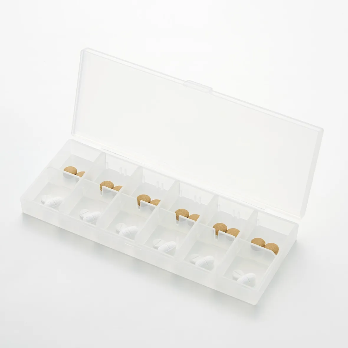 Sale Muji Pilulier à compartiments en PP