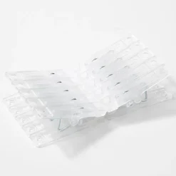 Outlet Muji Pinces à linges en polycarbonate (Lot de 10)