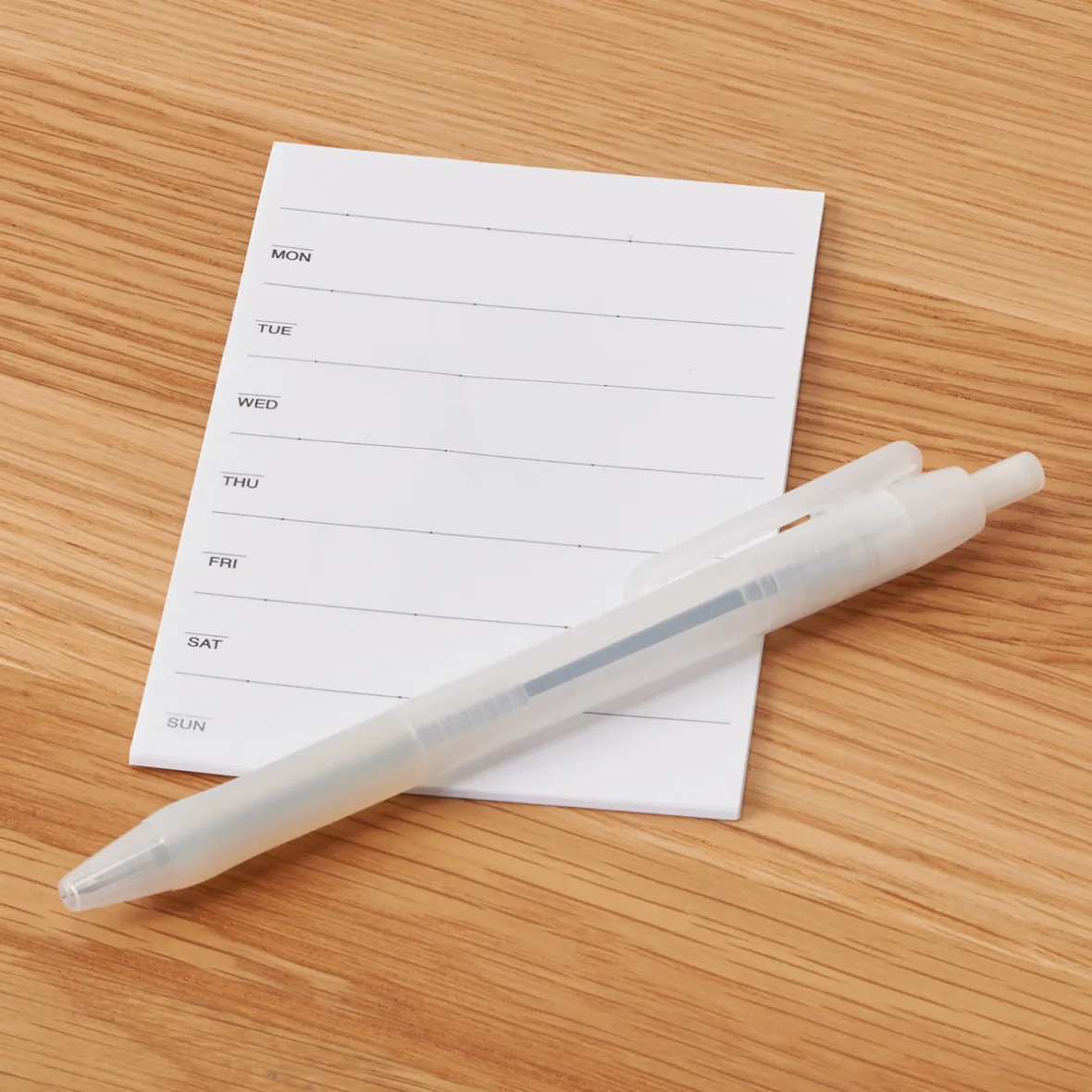 Best Muji Planificateur hebdomadaire avec feuillets adhésifs