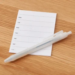 Best Muji Planificateur hebdomadaire avec feuillets adhésifs