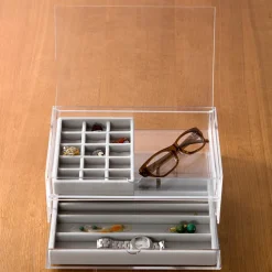 Online Muji Plateau à bijoux 5 compartiments L24X P16X H2.5cm