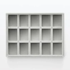 Discount Muji Plateau à bijoux 15 compartiments L16X P12X H2.5cm