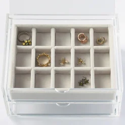 Discount Muji Plateau à bijoux 15 compartiments L16X P12X H2.5cm