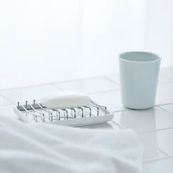 Outlet Muji Plateau en porcelaine blanche ‐ Small