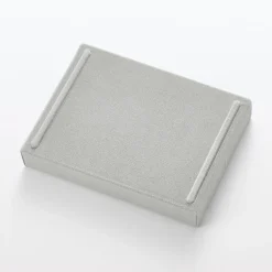Muji Plateau en velours 2 compartiments L16X P12X H2.5cm