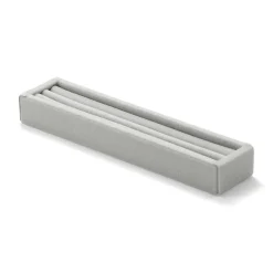 Best Muji Plateau en velours pour bagues L16.7X P3.7X H2cm