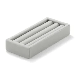 Sale Muji Plateau en velours pour boucles d'oreilles L5X P12X H2cm