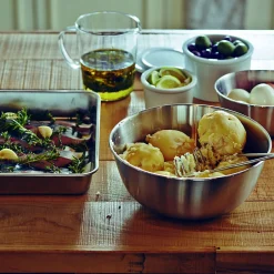 Outlet Muji Plateau rectangulaire en acier inoxydable L